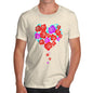 Roses Love Heart Men's T-Shirt