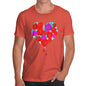 Roses Love Heart Men's T-Shirt