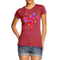 Roses Love Heart Women's T-Shirt 