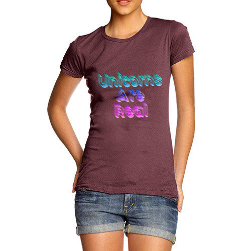 Unicorns Are Real Women's T-Shirt 