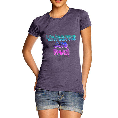 Unicorns Are Real Women's T-Shirt 