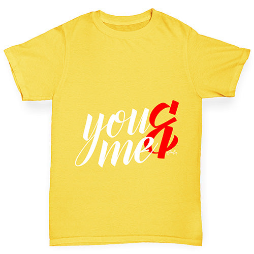 You & Me Boy's T-Shirt