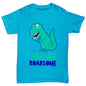 You're Roarsome Funny Awesome Dinosaur Boy's T-Shirt