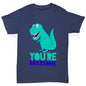 You're Roarsome Funny Awesome Dinosaur Boy's T-Shirt