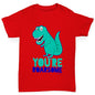 You're Roarsome Funny Awesome Dinosaur Boy's T-Shirt