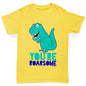 You're Roarsome Funny Awesome Dinosaur Boy's T-Shirt