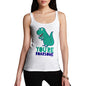 You're Roarsome Funny Awesome Dinosaur Women's Tank Top