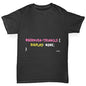 CSS Pun Bermuda Triangle Boy's T-Shirt