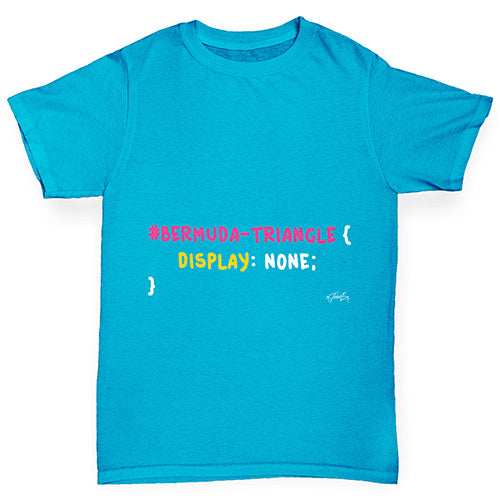 CSS Pun Bermuda Triangle Girl's T-Shirt 