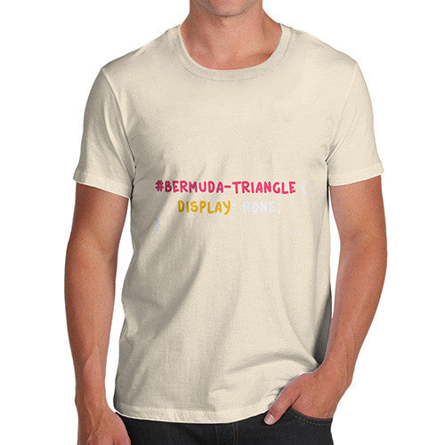 CSS Pun Bermuda Triangle Men's T-Shirt