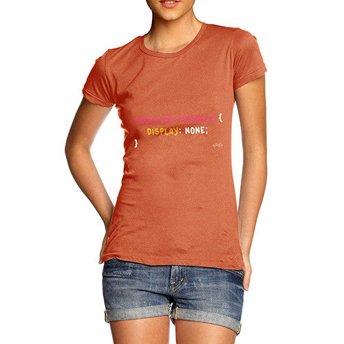CSS Pun Bermuda Triangle Women's T-Shirt 