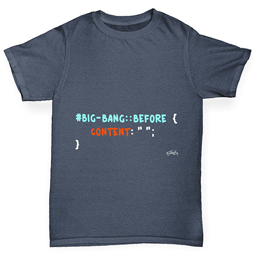 CSS Pun Big Bang Boy's T-Shirt