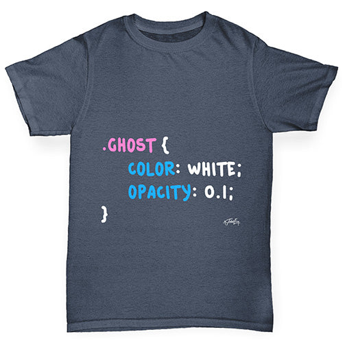 CSS Pun Ghost Boy's T-Shirt