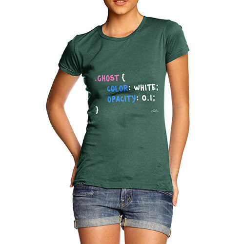 CSS Pun Ghost Women's T-Shirt 