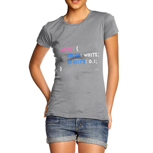 CSS Pun Ghost Women's T-Shirt 