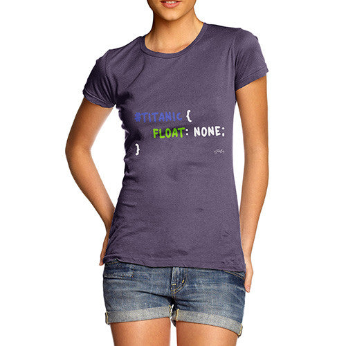 CSS Pun Titanic Women's T-Shirt 