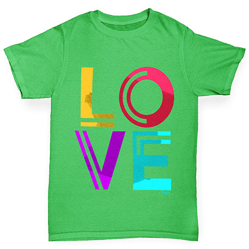 Neon Love Boy's T-Shirt