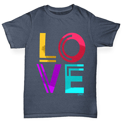 Neon Love Boy's T-Shirt