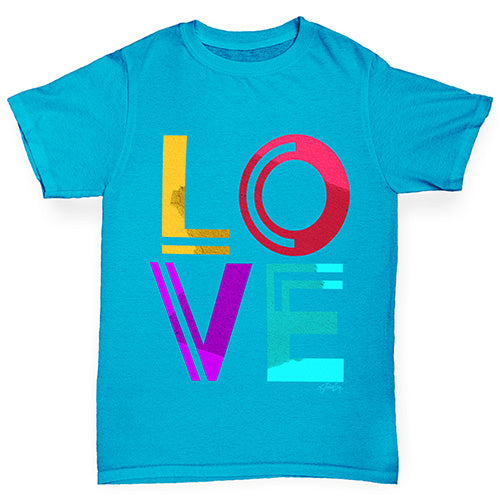 Neon Love Girl's T-Shirt 