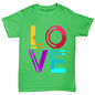 Neon Love Girl's T-Shirt 