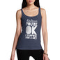 Personalised Ok For A Boy Women's Tank Top