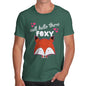 Hello There Foxy Men's T-Shirt