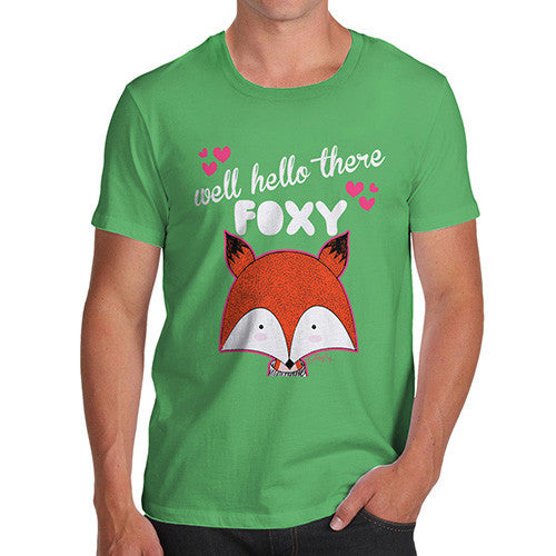 Hello There Foxy Men's T-Shirt