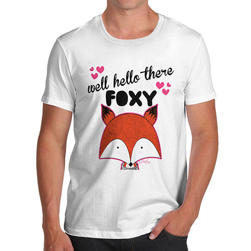 Hello There Foxy Men's T-Shirt