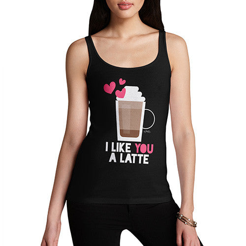 I Like You A Latte Women's Tank Top