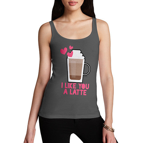 I Like You A Latte Women's Tank Top