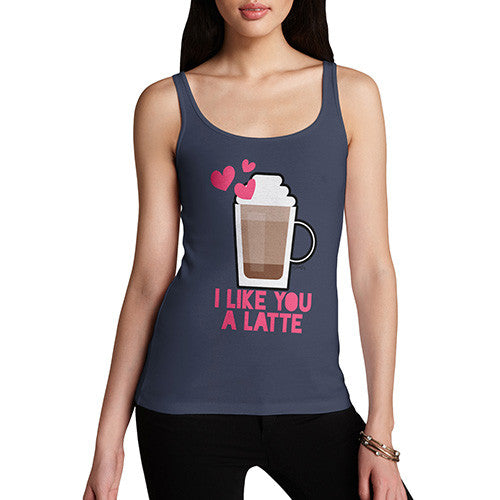 I Like You A Latte Women's Tank Top