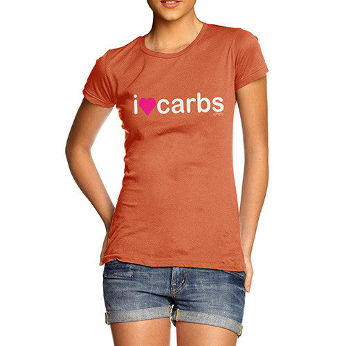 I Heart Carbs Women's T-Shirt 