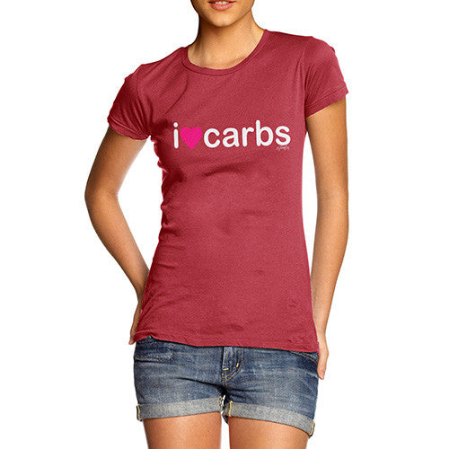 I Heart Carbs Women's T-Shirt 