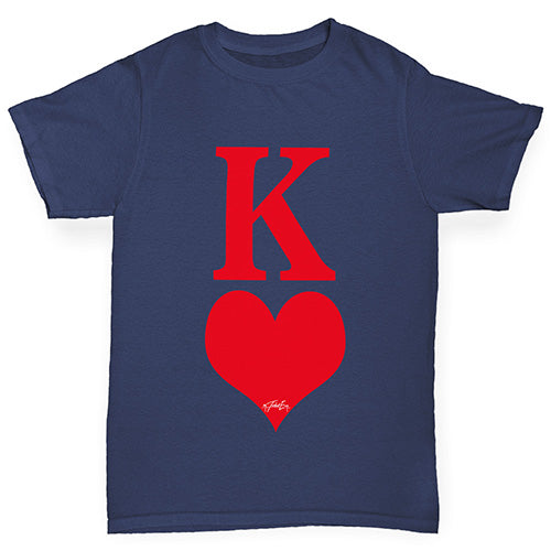 King Of Hearts Boy's T-Shirt