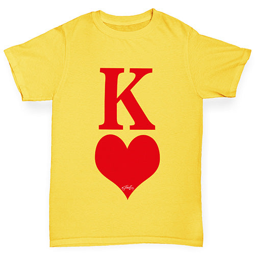 King Of Hearts Boy's T-Shirt