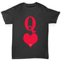 Queen Of Hearts Girl's T-Shirt 