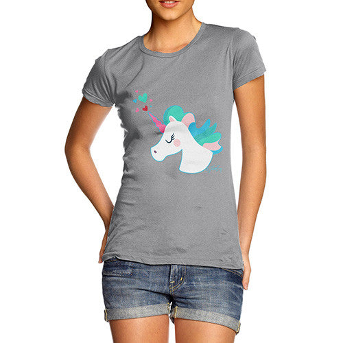 Unicorn Horn Hearts Women's T-Shirt 