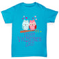 Valentine's Day Owls Boy's T-Shirt