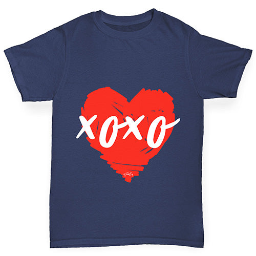 XOXO Heart Boy's T-Shirt