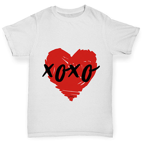 XOXO Heart Boy's T-Shirt