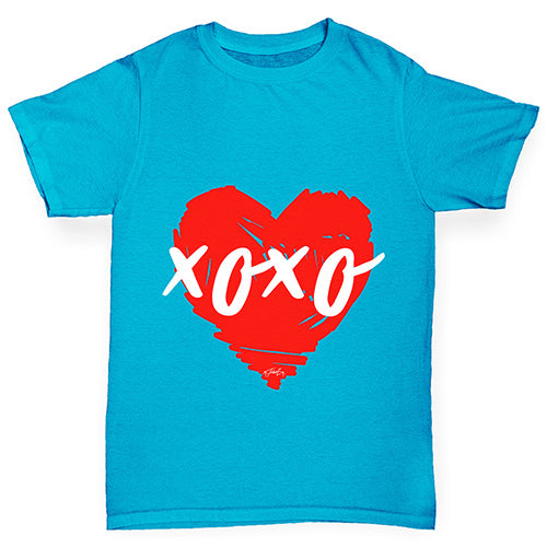 XOXO Heart Girl's T-Shirt 