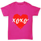 XOXO Heart Girl's T-Shirt 