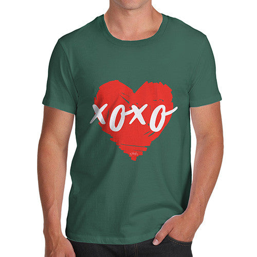 XOXO Heart Men's T-Shirt