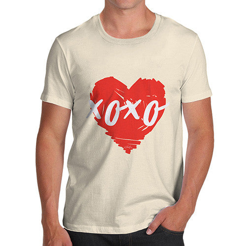 XOXO Heart Men's T-Shirt