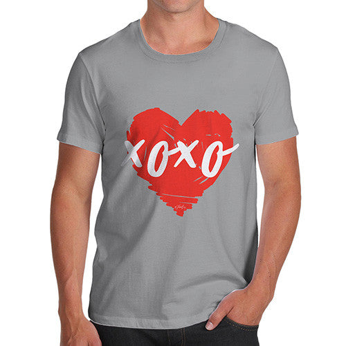 XOXO Heart Men's T-Shirt