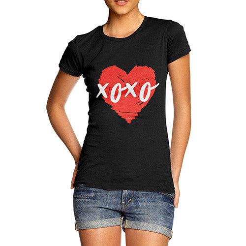 XOXO Heart Women's T-Shirt 