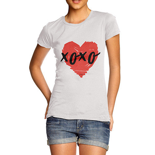 XOXO Heart Women's T-Shirt 