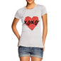 XOXO Heart Women's T-Shirt 