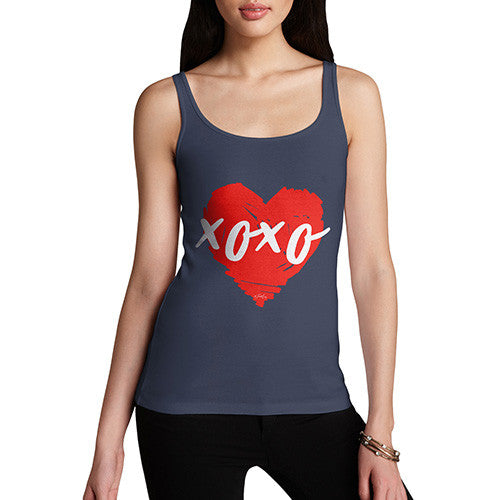 XOXO Heart Women's Tank Top
