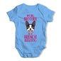 Personalised My Sibling Is A French Bulldog Baby Unisex Baby Grow Bodysuit